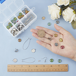 DIY Leopard Print Style Earring Making Kits&nbsp;DIY-SC0001-63P