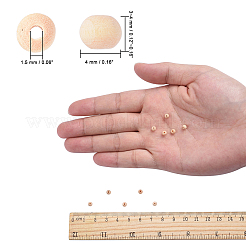 Unfinished Natural Wood Beads&nbsp;WOOD-PH0001-09A