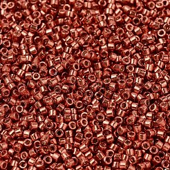 MIYUKIデリカビーズ  シリンダー  日本製シードビーズ  11/0  （db1838)デュラコート亜鉛メッキベリー  1.3x1.6mm  穴：0.8mm  約2000個/10g&nbsp;X-SEED-J020-DB1838