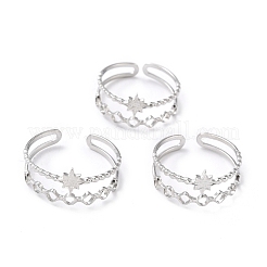 304 Stainless Steel Finger Rings&nbsp;RJEW-L102-26