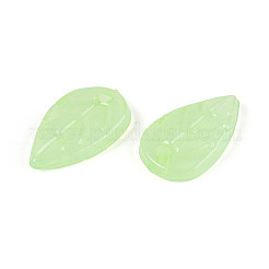 Imitation Jade Acrylic Pendants&nbsp;OACR-T030-27C
