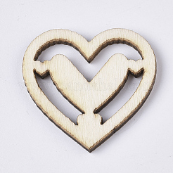 Valentine's Day Theme Laser Cut Wood Shapes&nbsp;WOOD-T011-51