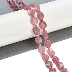 Natural Strawberry Quartz Beads Strands&nbsp;G-G182-C01-01