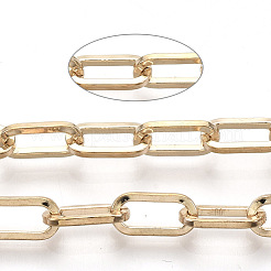 Unwelded Iron Paperclip Chains&nbsp;CH-S125-02E-LG
