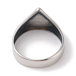 Viking 304 Stainless Steel Valknut Rings&nbsp;RJEW-U005-17F-AS