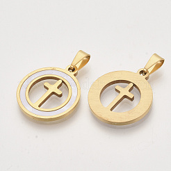 201 Stainless Steel Pendants&nbsp;X-STAS-N089-62G