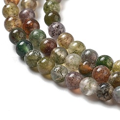 Natural Indian Agate Bead Strands&nbsp;G-A130-3mm-K12-01