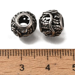 304 Stainless Steel European Beads&nbsp;STAS-D191-19A-AS