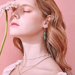 240Pcs 8 Style 2-Hole Glass Seed Beads&nbsp;SEED-NB0001-23