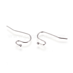 Tarnish Resistant 316 Surgical Stainless Steel Earring Hooks&nbsp;X-STAS-F216-02P