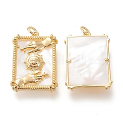 Brass Pendants&nbsp;ZIRC-I044-29G