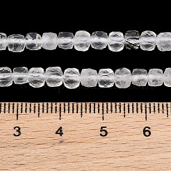 Natural Herkimer Diamond Beads Strands&nbsp;GG-CBA702E-C02-B
