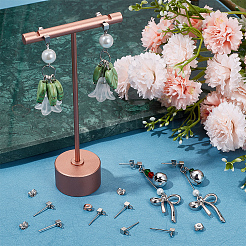 50Pcs 304 Stainless Steel Stud Earring Findings&nbsp;STAS-SC0006-56