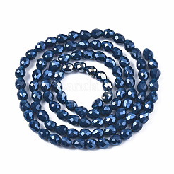 Opaque Glass Beads Strands&nbsp;EGLA-T008-16A