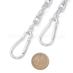 Aluminium Rope Chain Pants Chains for Jeans Pants&nbsp;AJEW-BA00182