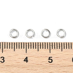 SHEGRACE 30G Brass Open Jump Rings&nbsp;XGRPCN801-240P