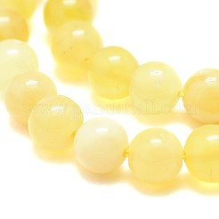 Natural Yellow Opal Beads Strands&nbsp;G-F674-07A-6mm