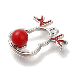 Christmas Theme Alloy Enamel Pendants&nbsp;ENAM-B025-01C-01P