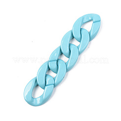 Opaque Acrylic Linking Rings&nbsp;OACR-T024-01-G08