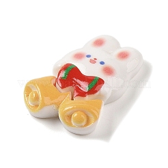 Christmas Rabbit Theme Opaque Resin Decoden Cabochons&nbsp;RESI-S397-02E