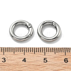 304 Stainless Steel Spring Gate Clasp Findings&nbsp;STAS-B082-05C-P