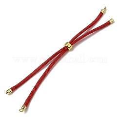 3MM Adjustable Round Nylon Braided Cord Bracelet Making&nbsp;FB-CBAA152-04G-25