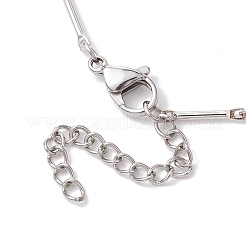 Brass Slider Necklace Makings&nbsp;AJEW-JB01275-02