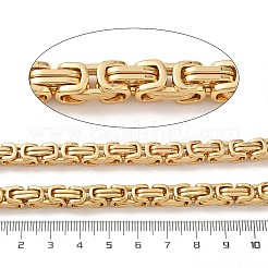 201 Stainless Steel Byzantine Chains&nbsp;SA-CBA46AF-02D-G