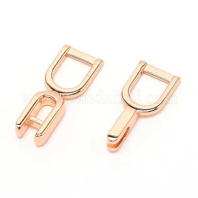 合金の留め金 連動ベルトバックル ライトゴールド 73x18.5x8mm 穴