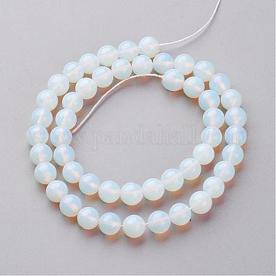 16 inch long Opalite Loose Beads&nbsp;GSR8mmC081-1