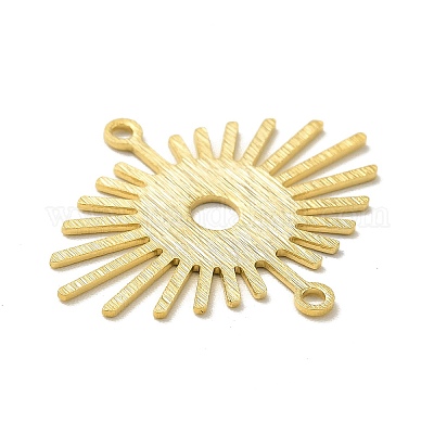 Brass Connector Charms&nbsp;KK-H435-14G-1