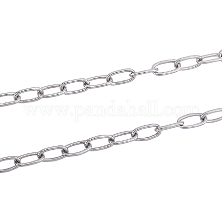 Ss Cable Chain Wholesale 2Pcs 2 Style 304 Stainless Steel Cable Chain - Pandahall.com