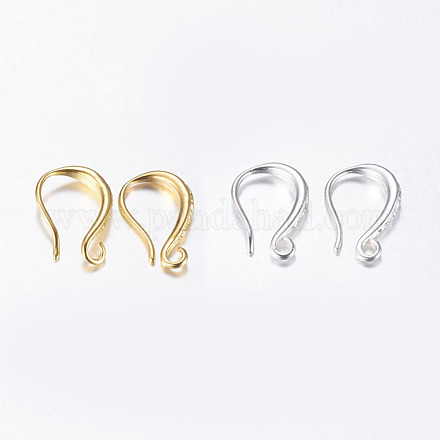Brass Earring Hooks&nbsp;KK-K197-62-1