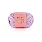 Polyester Cloth Yarn, For Hand Knitting Thick Thread, Crochet Cloth Yarn, Lilac, 23mm