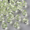 Transparent Acrylic Beads, Round, Light Yellow, 12x11mm, Hole: 2.5mm, about 566pcs/500g