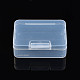 プラスチックビーズ収納ケース  長方形  透明  9.5x7x3cm&nbsp;CON-Q035-02A-3
