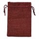 Christmas Theme Jute Cloth Storage Bags&nbsp;ABAG-F010-01A-02-3