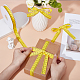 Polyester Grosgrain Ribbon&nbsp;OCOR-WH0082-492-4