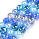Electroplate Glass Bead Strands&nbsp;GLAA-Z006-01I-1