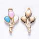 Alloy Enamel Pendants&nbsp;X-ENAM-N054-020A-2