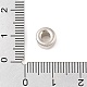 CCBプラスチックビーズ  コラム  プラチナ  7x7x5mm  穴：3.5mm&nbsp;FIND-U003-18A-P-3