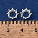 Crown Brass Beads&nbsp;KK-K378-45B-S-2