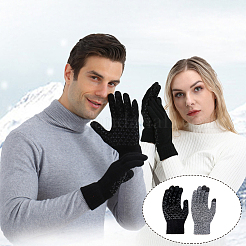 2 Pairs 2 Colors Polyester Gloves&nbsp;AJEW-GF0010-75