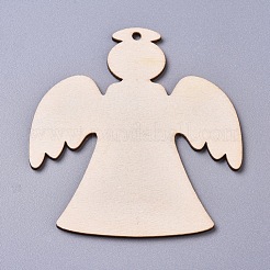 Christmas Theme Wooden Pendants Decorations&nbsp;WOOD-WH0098-34