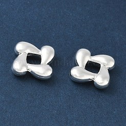 Brass European Beads&nbsp;KK-CBAFC6C-04S