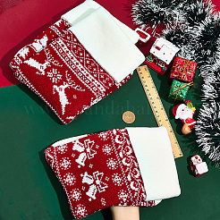 3Pcs 3 Styles Wool Yarn Knitted Hanging Christmas Stockings&nbsp;FEPA-SP0001-04B