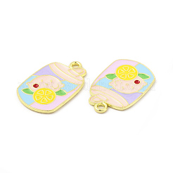 Rack Plating Alloy Pendants&nbsp;FIND-C018-40LG-03