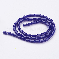 Opaque Glass Beads Strands&nbsp;EGLA-E008-3x6mm-04