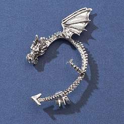 Alloy Dragon Cuff Earrings&nbsp;EJEW-FS0001-08