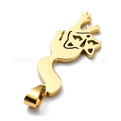 304 Stainless Steel Pendants&nbsp;STAS-D036-12G